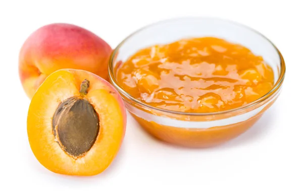 Portion of Apricot Jam — Stock Photo, Image