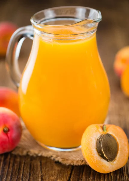 Homemade Apricot Juice — Stock Photo, Image