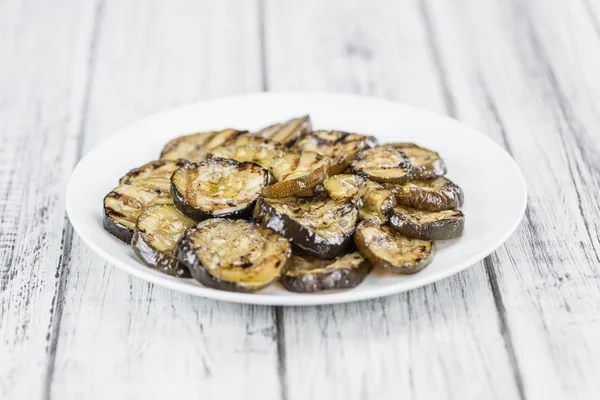 Zelfgemaakte Antipasti van gegrilde courgettes — Stockfoto