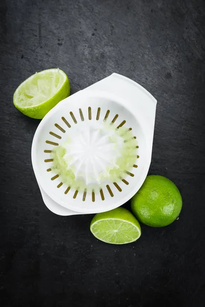 Succo di lime fresco — Foto Stock