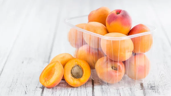 Portion of fresh Apricots — Stock Photo, Image