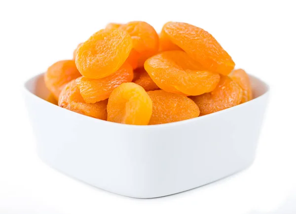 Dried Apricots serving — Stock Photo, Image