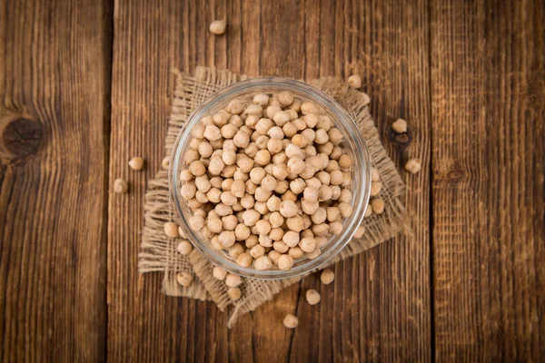 Pile of dried chickpeas — Stock Photo, Image