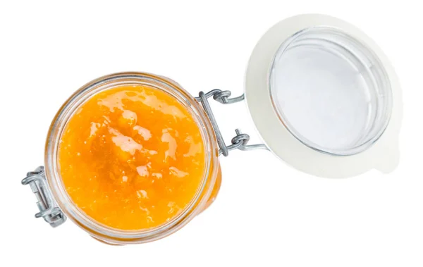 Homemade apricot jam — Stock Photo, Image