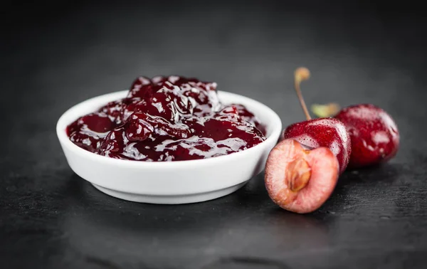 Sweet cherry jam — Stockfoto