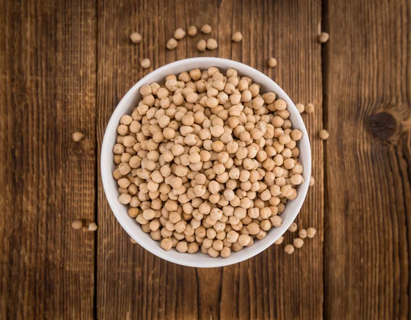 Pile of dried chickpeas — Stock Photo, Image