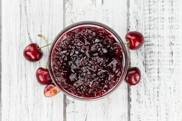 Mermelada de cereza dulce — Foto de Stock