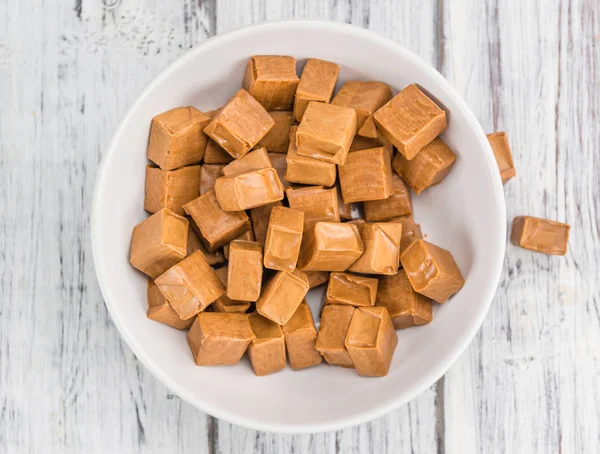 Sweet Caramel pieces — Stock Photo, Image