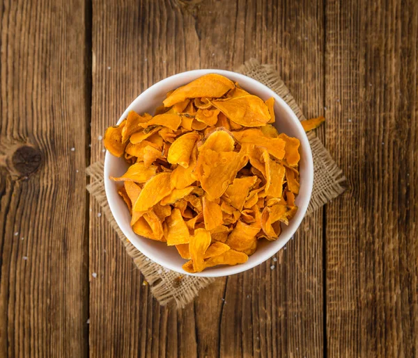 Sweet Potato Chips — стокове фото