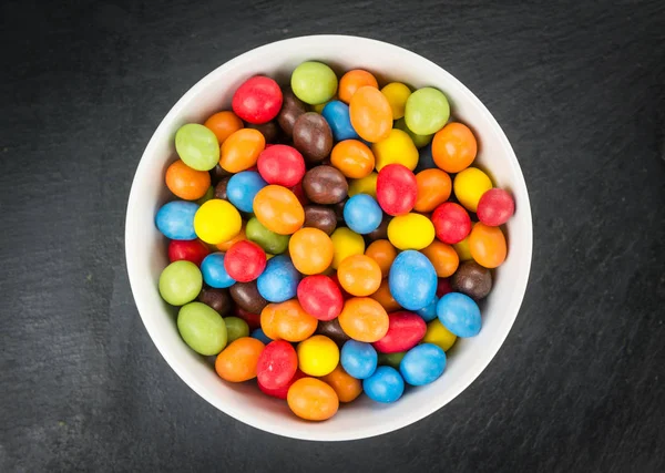 Porción de cacahuetes recubiertos de Cocolato — Foto de Stock