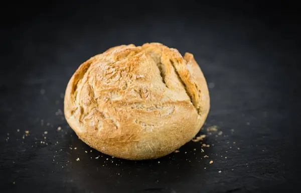 German Bun on a rustic slate slab — Stock Photo, Image