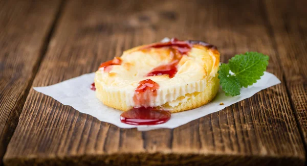 Fresh made Mini Cheesecake — Stock Photo, Image