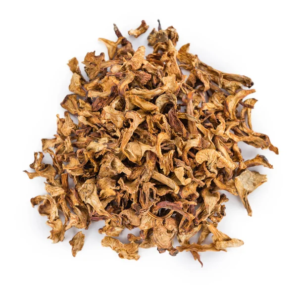 Portion of Dried Chanterelles — Stock Photo, Image