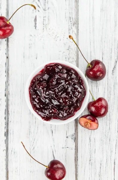 Fresh made Cherry Jam — Stock Photo, Image