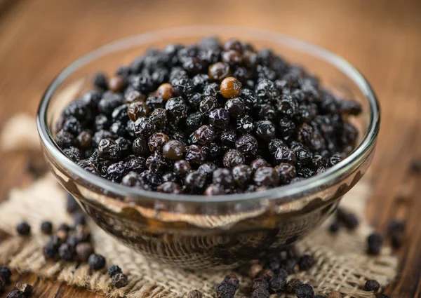 Preserved black Peppercorns — Stock Photo, Image