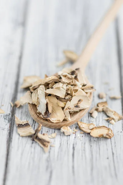 Portion of Dried Mushrooms — Stock Photo, Image