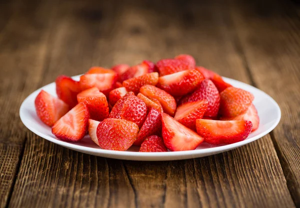 Verse rijpe aardbeien — Stockfoto