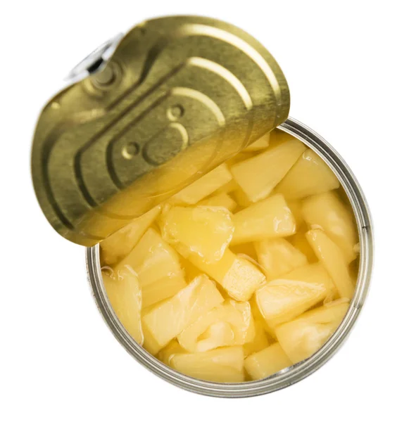 Zachowane kawałki ananasa — Zdjęcie stockowe