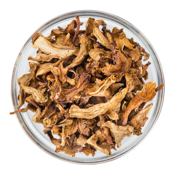 Fresh made Dried Chanterelles — Stock Photo, Image