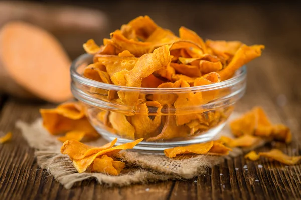 Sweet Potato Chips — Stock Photo, Image