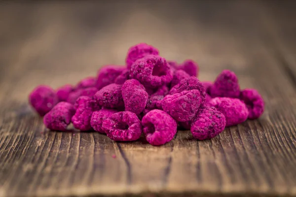 Tasty dried Raspberries — Stock Photo, Image