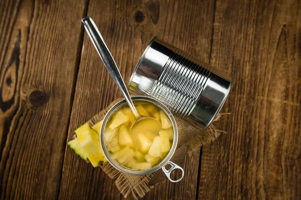 Portion of Chopped Pineapple — Stock Photo, Image