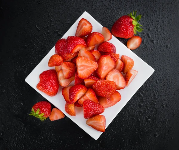 Fresh Ripe Strawberries — Stock Photo, Image