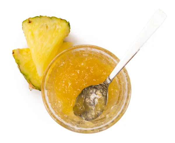 Portion of Pineapple Jam — Stock Photo, Image