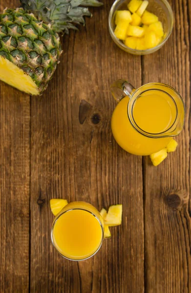 Some homemade Pineapple Juice — Stock Photo, Image