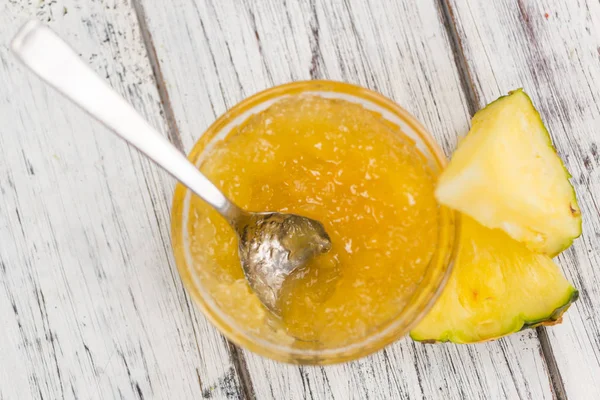 Marmellata di ananas fresca — Foto Stock