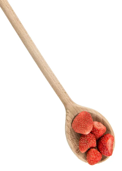Frisch gemachte Erdbeeren — Stockfoto