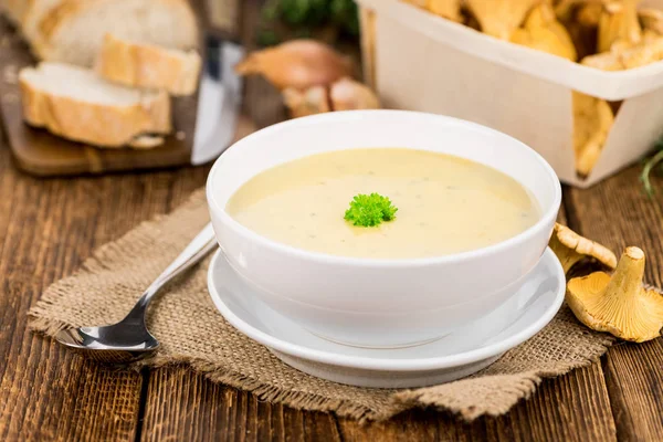 あんずのクリーミー スープ — ストック写真