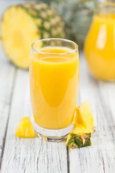 Pineapple Juice on table — Stock Photo, Image