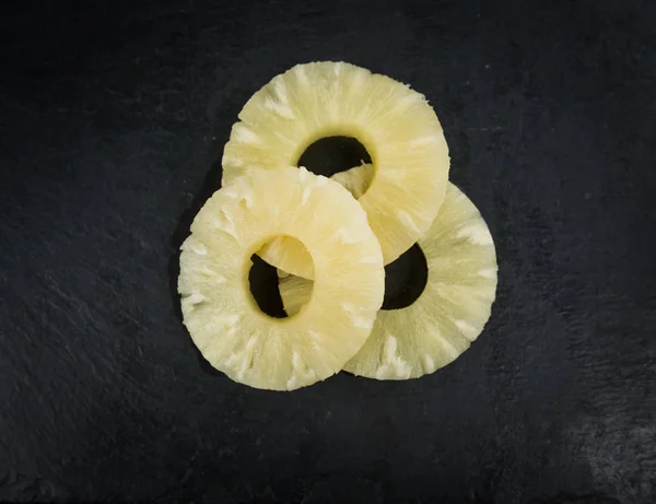 Portion of Preserved Pineapple Rings — Stock Photo, Image