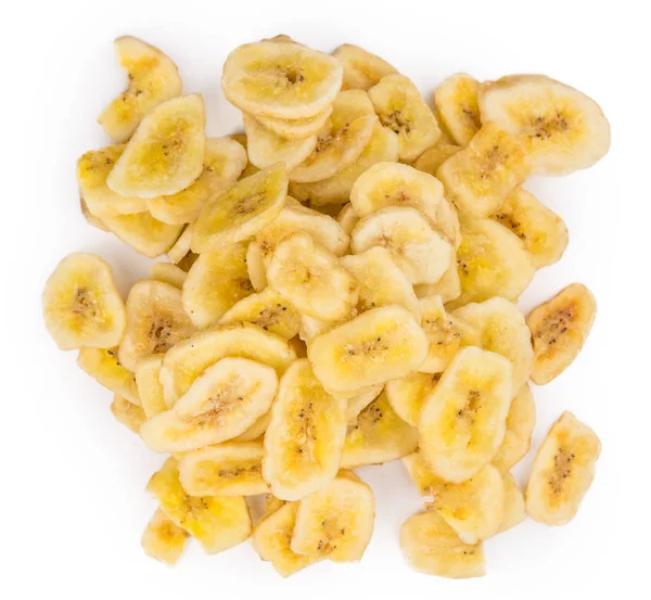 Suszone chipsy bananowe — Zdjęcie stockowe