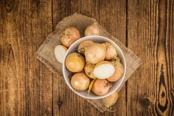 Pile of white onions — Stock Photo, Image