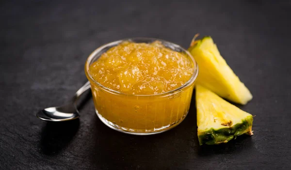 Marmellata di ananas fatta in casa — Foto Stock