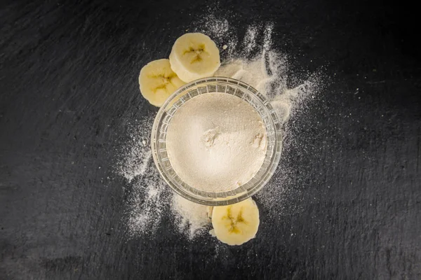 甘いバナナの粉 — ストック写真