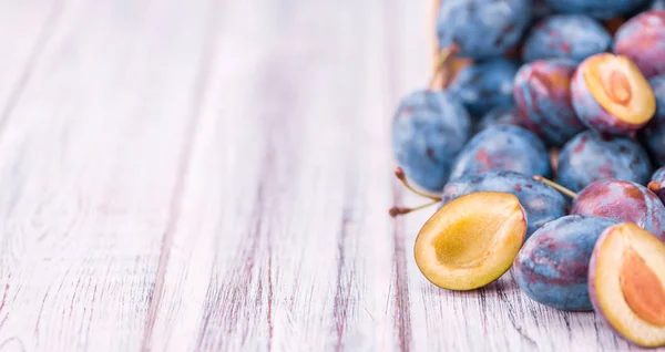 Porción de ciruelas — Foto de Stock