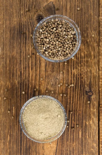 Portion of White Pepper — Stock Photo, Image