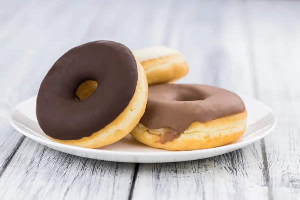 Donuts de vidro doce — Fotografia de Stock