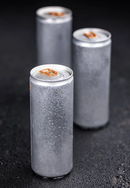 エネルギー飲料の缶 — ストック写真