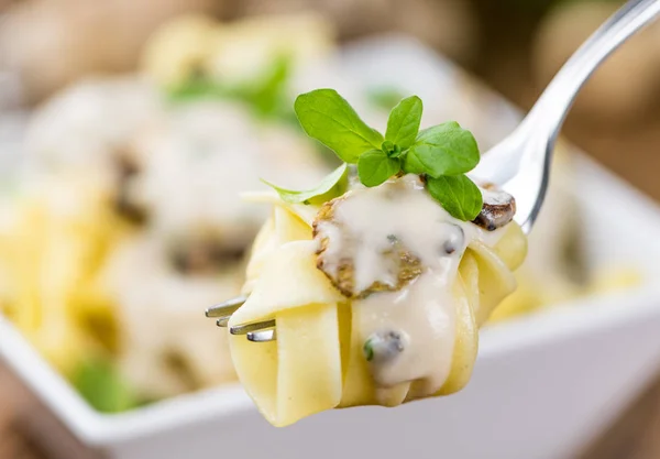 Pasta fatta in casa Porcini — Foto Stock