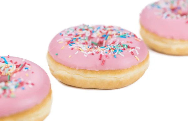 Süße glasierte Donuts — Stockfoto