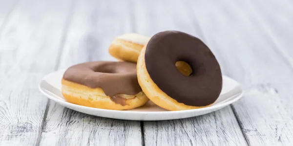 Süße glasierte Donuts — Stockfoto