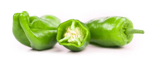 Pile of Raw Pimientos — Stock Photo, Image