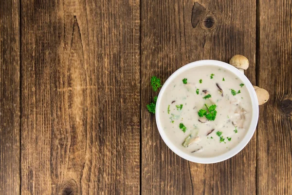 Leckere Steinpilzsuppe — Stockfoto