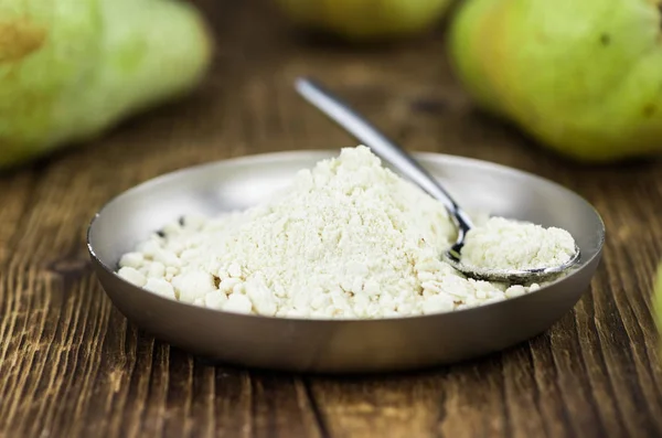 健康的な梨の粉の部分 — ストック写真
