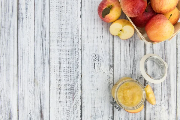 Mermelada de manzana casera — Foto de Stock