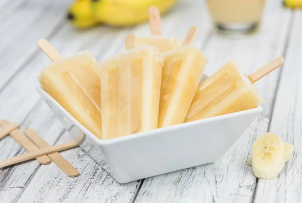 Paletas de plátano caseras — Foto de Stock